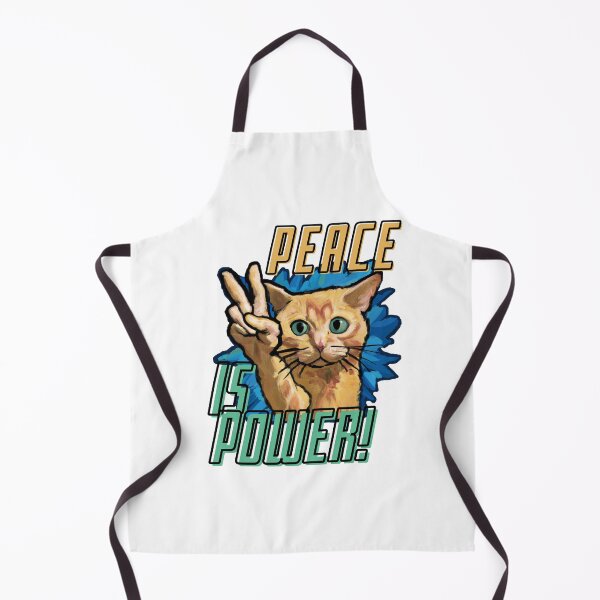 Item preview, Peace Power Cat designed and sold by missdebi27.