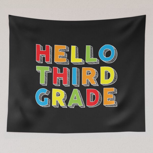 Item preview, Hello Third Grade Kids Back To School 3Rd Grade Team Party  	 designed and sold by jugwozuueb3.