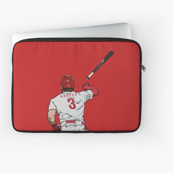 Bryce Harper Bat Throw Sketch Sticker for Sale by RatTrapTees