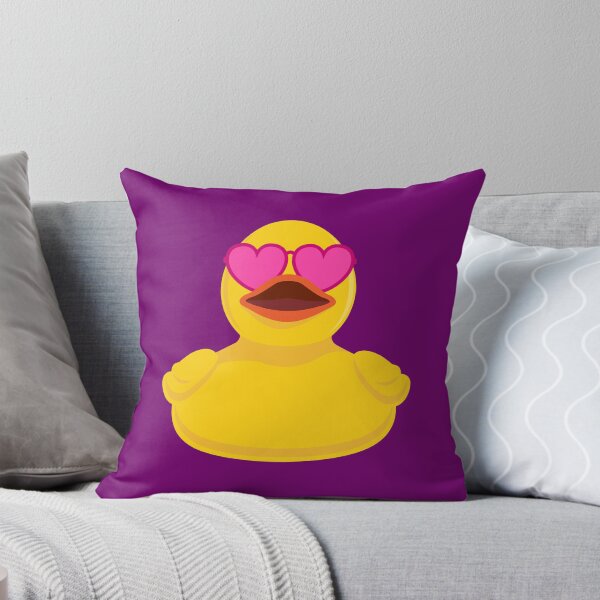Item preview, Rubber Duck in Heart Shaped Sunglasses - Pink Lens designed and sold by BlueSkyTheory.