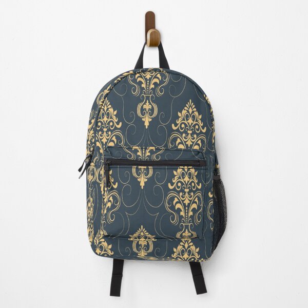 Item preview, Gold Pattern with Navy Blue designed and sold by Shami23art.