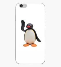 Pingu says hello iPhone Case