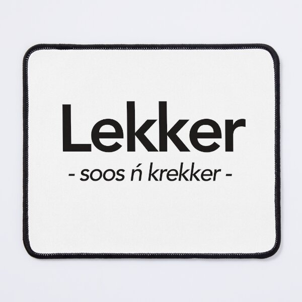 Item preview, Lekker -soos n krekker designed and sold by CheriGurl.
