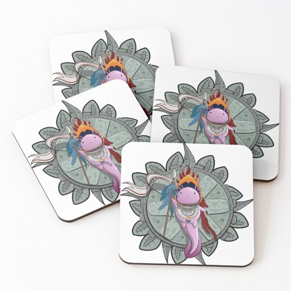 Item preview, prehispanic axolotl - prehispanic axolotl designed and sold by Mauknox.