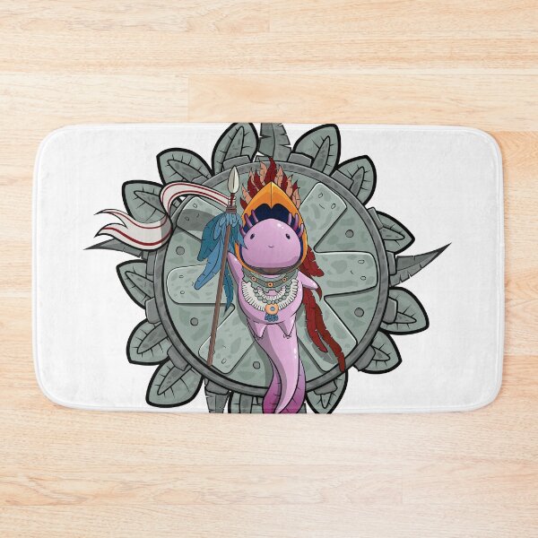 Item preview, prehispanic axolotl - prehispanic axolotl designed and sold by Mauknox.
