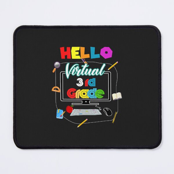 Item preview, Hello Virtual 3Rd Grade Back To School Online Teaching  	 designed and sold by jugwozuueb3.