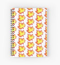 Maple Leaf Spiral Notebook