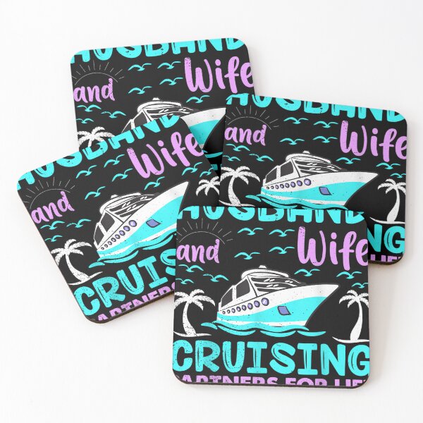 Item preview, Husband Wife Cruising Partners for Life designed and sold by Cass Gaiennie.
