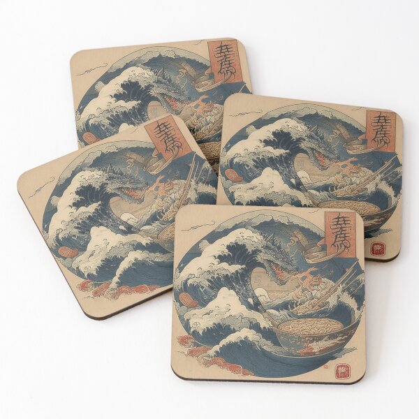 Item preview, Dragon Ramen Wave designed and sold by margarethScott.