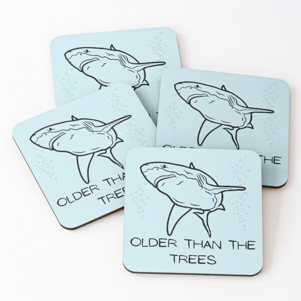 Item preview, Sharks are Older than Trees designed and sold by Ashley Gagnon.