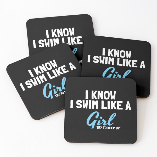 Item preview, funny swimming quote swimming quotes designed and sold by WangsArt.