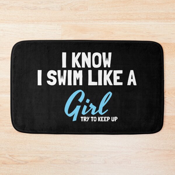 Item preview, funny swimming quote swimming quotes designed and sold by WangsArt.