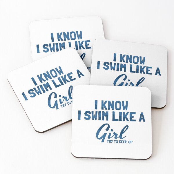 Item preview, funny swimming quote swimming quotes designed and sold by WangsArt.