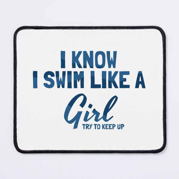 Item preview, funny swimming quote swimming quotes designed and sold by WangsArt.