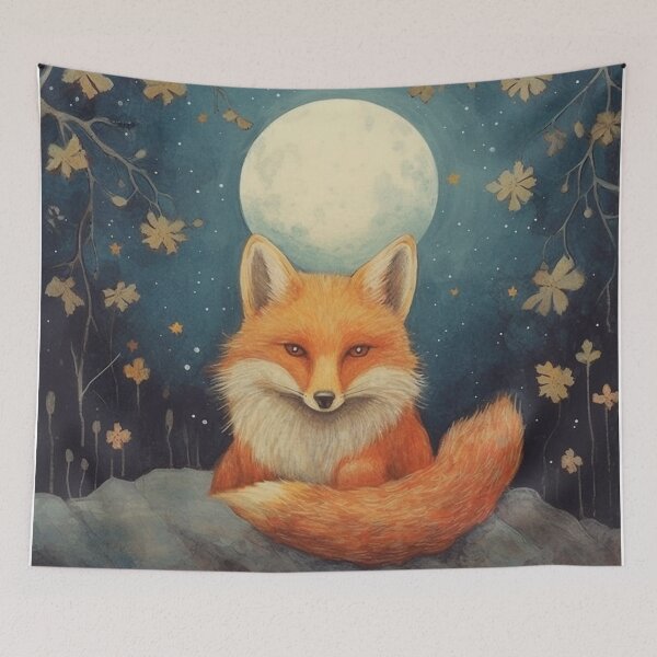 Item preview, Fox Love The Moon designed and sold by jamesthomasw.
