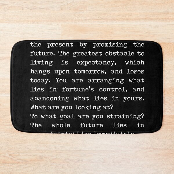 Item preview, The greatest obstacle - Seneca Poem - Literature - Typewriter Print - Black designed and sold by Studio Grafiikka.