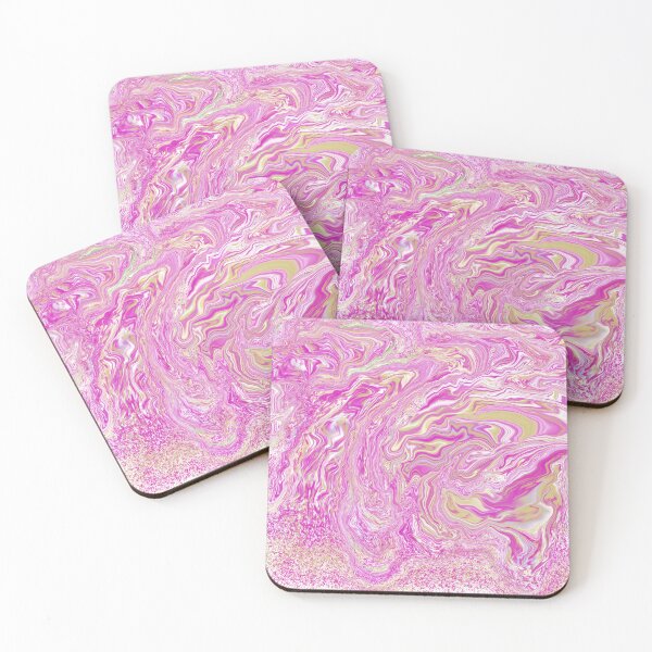 Item preview, Really Groovy Design - Liquid Art in Pink, Yellow, and White designed and sold by Victoria Rose.