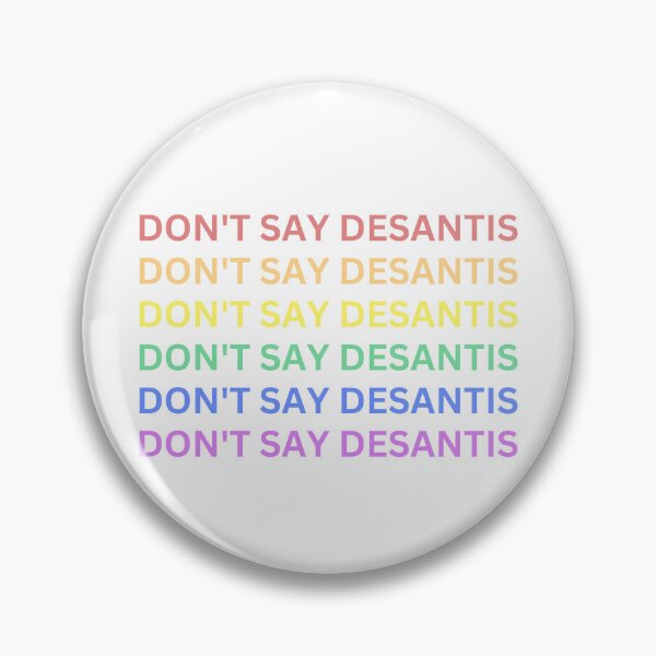 Item preview, Don't Say Desantis Pastel T-shirt designed and sold by Lonestarrach.