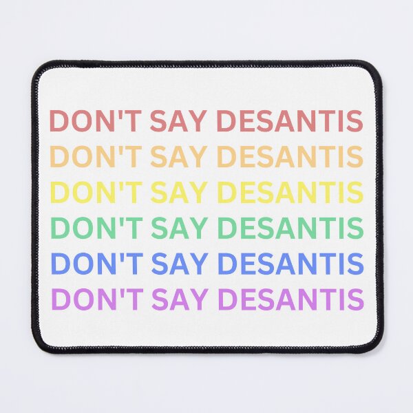 Item preview, Don't Say Desantis Pastel T-shirt designed and sold by Lonestarrach.
