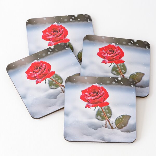 Item preview, Red Rose in Snow designed and sold by JGHercules1111.