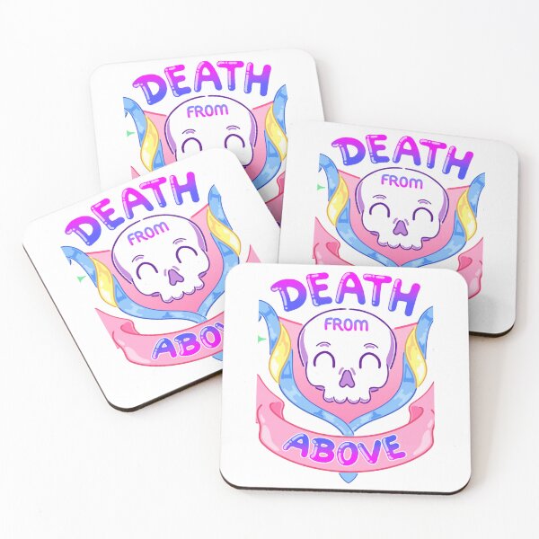 Item preview, Death From Above Sticker 3 designed and sold by SusanBoylee.