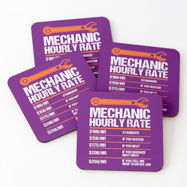 Item preview, Funny Mechanic Hourly Rate future mechanic 		 designed and sold by zcehwbyrvmg14.