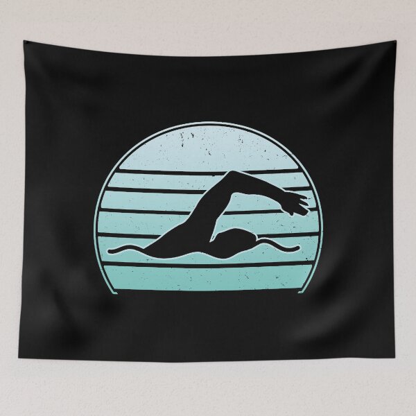 Item preview, funny swimming quote swimming quotes designed and sold by WangsArt.