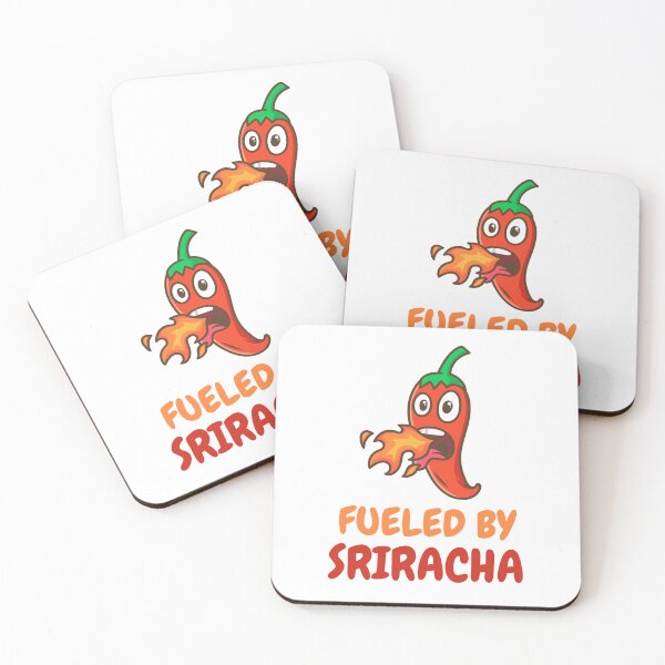 Item preview, Fueled by Sriracha Sauce designed and sold by Adjoga.