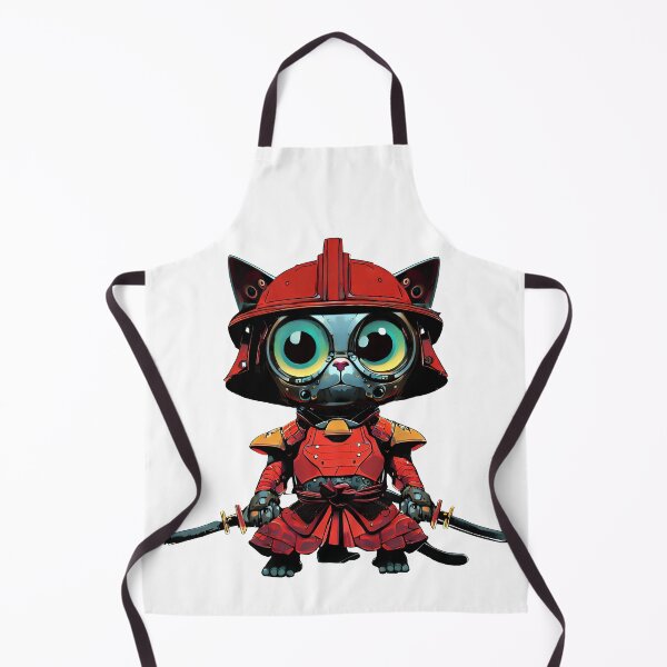 Item preview, Robo-Cat Samurai! designed and sold by kukamatsu.