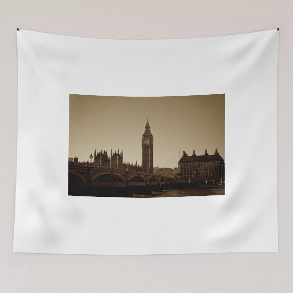 Item preview, Big Ben in sepia designed and sold by PlanetFranck.