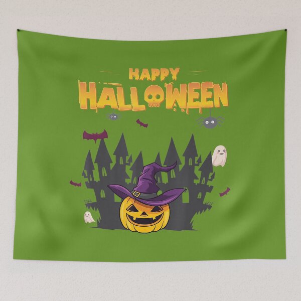 Item preview, Happy Halloween Pumpkin Witch Designs 	 	 designed and sold by krvusseh98.
