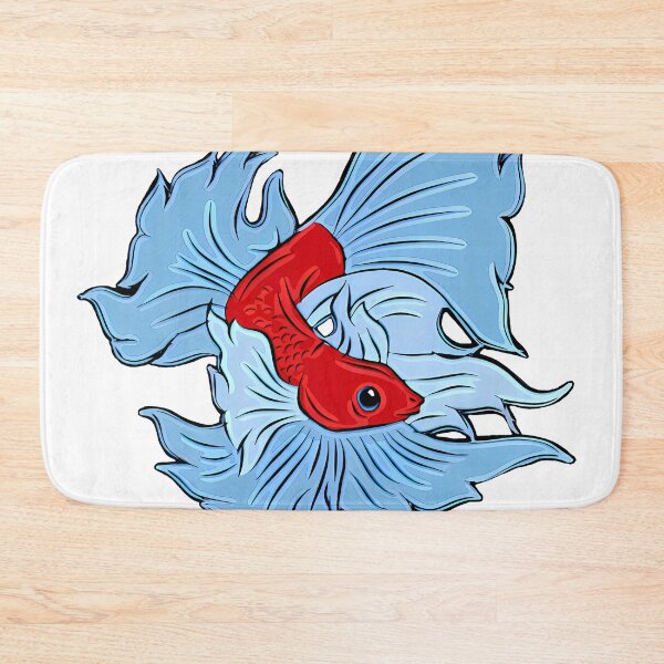 Item preview, Siamese Fighting Fish In Red And Blue designed and sold by Heathermarie321.