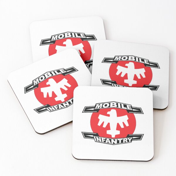 Item preview, Mobile Infantry Sticker  designed and sold by AshleeSimpson.