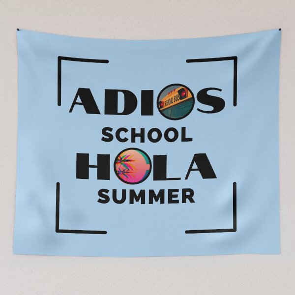 Item preview, Adios School Hola Summer designed and sold by Vimbuy.