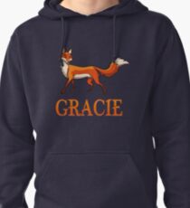 Gracie Fox Pullover Hoodie