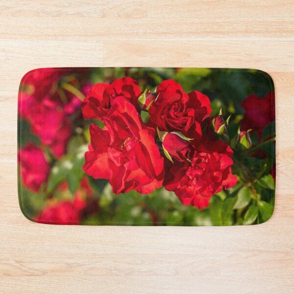Item preview, Scarlet Cluster of Sweetly Smelling Red Roses designed and sold by Georgia Mizuleva.