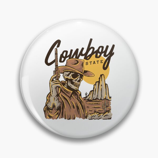 Item preview, Cowboy Skeleton, Skeleton With Cowboy Hat designed and sold by graphic-genie.