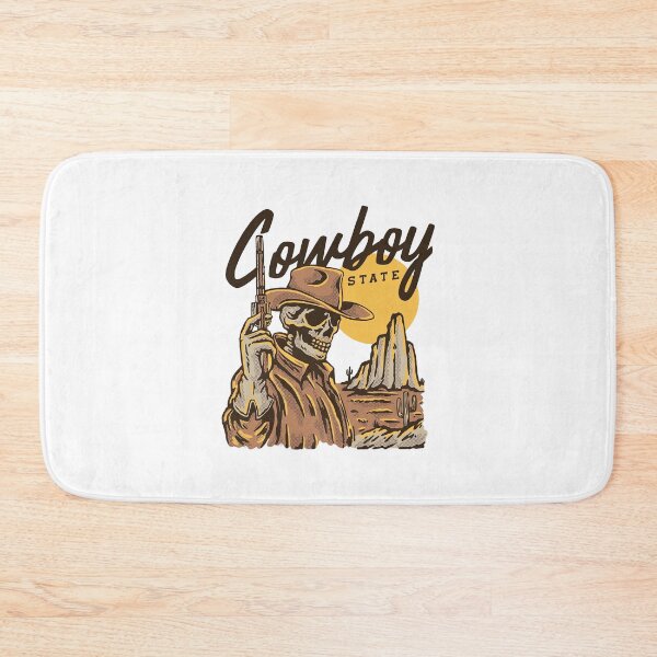 Item preview, Cowboy Skeleton, Skeleton With Cowboy Hat designed and sold by graphic-genie.