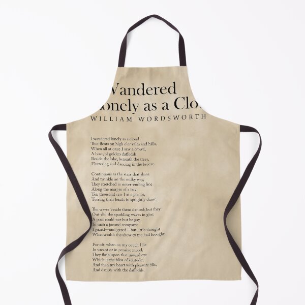 Artikelvorschau, I Wandered Lonely as a Cloud - William Wordsworth Poem - Literature - Typography Print 2 - Vintage entworfen und verkauft von Studio Grafiikka.