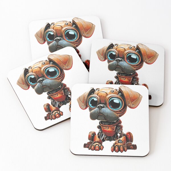 Item preview, Robo-Boxer Dog! designed and sold by kukamatsu.