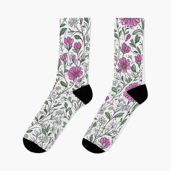 Item preview, seamless violet flower aesthetic pattern designed and sold by sreenandhan.