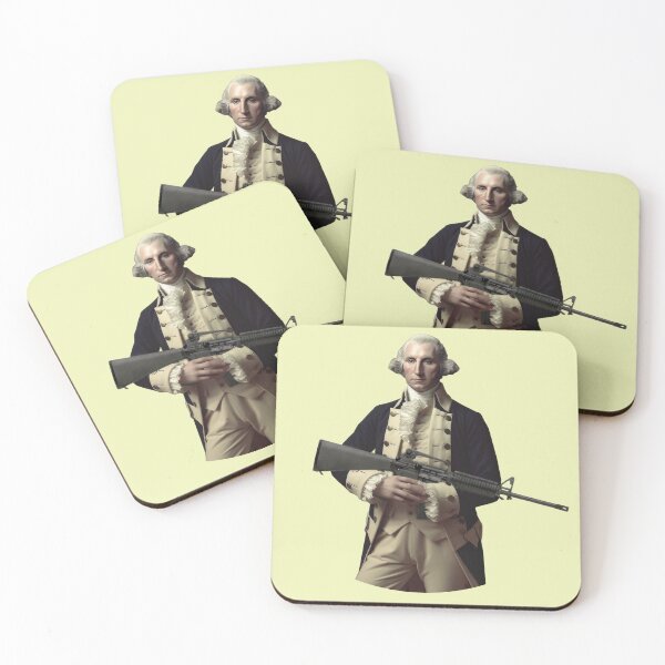 Item preview, Washington with AR15 designed and sold by Rainy-MTN.