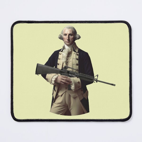 Item preview, Washington with AR15 designed and sold by Rainy-MTN.