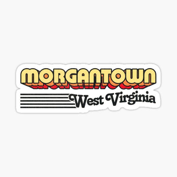 Artikel-Vorschau von  Morgantown. Das ist für dich. Halten Sie es altmodisch mit Retro-Typografie und lebendigen Vintage-Farben. Das stimmt, designt und verkauft von retroready.
