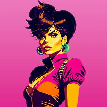 Artwork thumbnail, Lisa Rinna by ArtFactoryAI