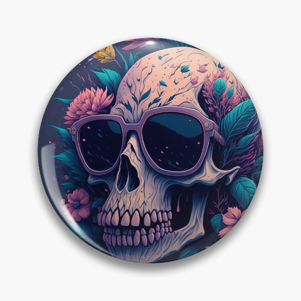 Item preview, Floral Skull Fusion designed and sold by Graficolandia.