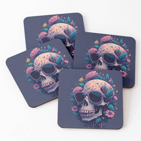Item preview, Floral Skull Fusion designed and sold by Graficolandia.