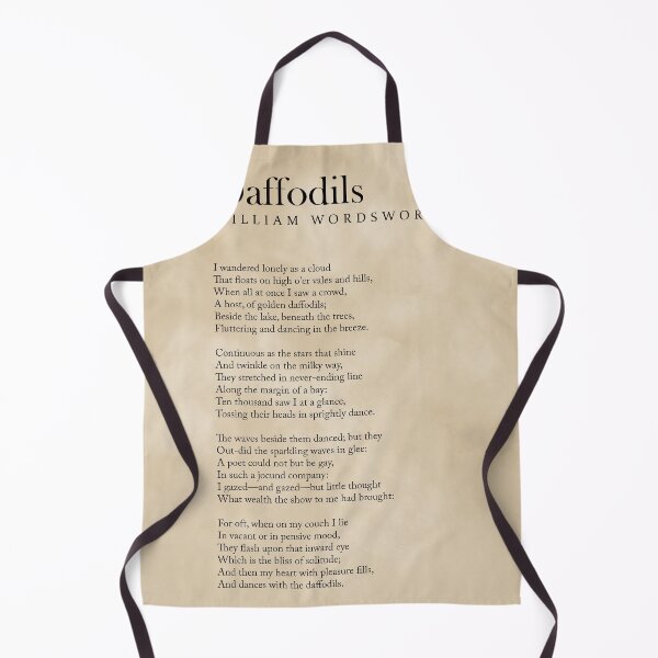 Item preview, Daffodils - William Wordsworth Poem - Literature - Typography Print 1 - Vintage designed and sold by Studio Grafiikka.