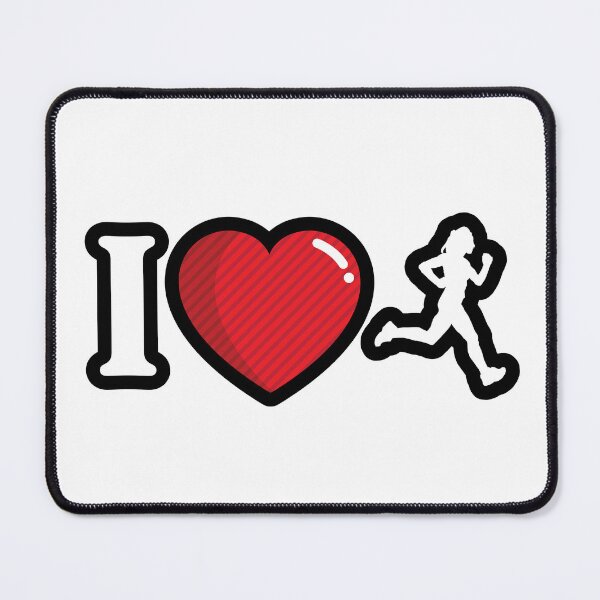 Item preview, I Heart Running Woman designed and sold by Ezra Arendse.