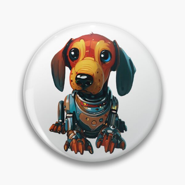Item preview, Robo-Dachshund! designed and sold by kukamatsu.